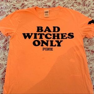 Victoria’s Secret PINK Halloween Bad Witches Tee